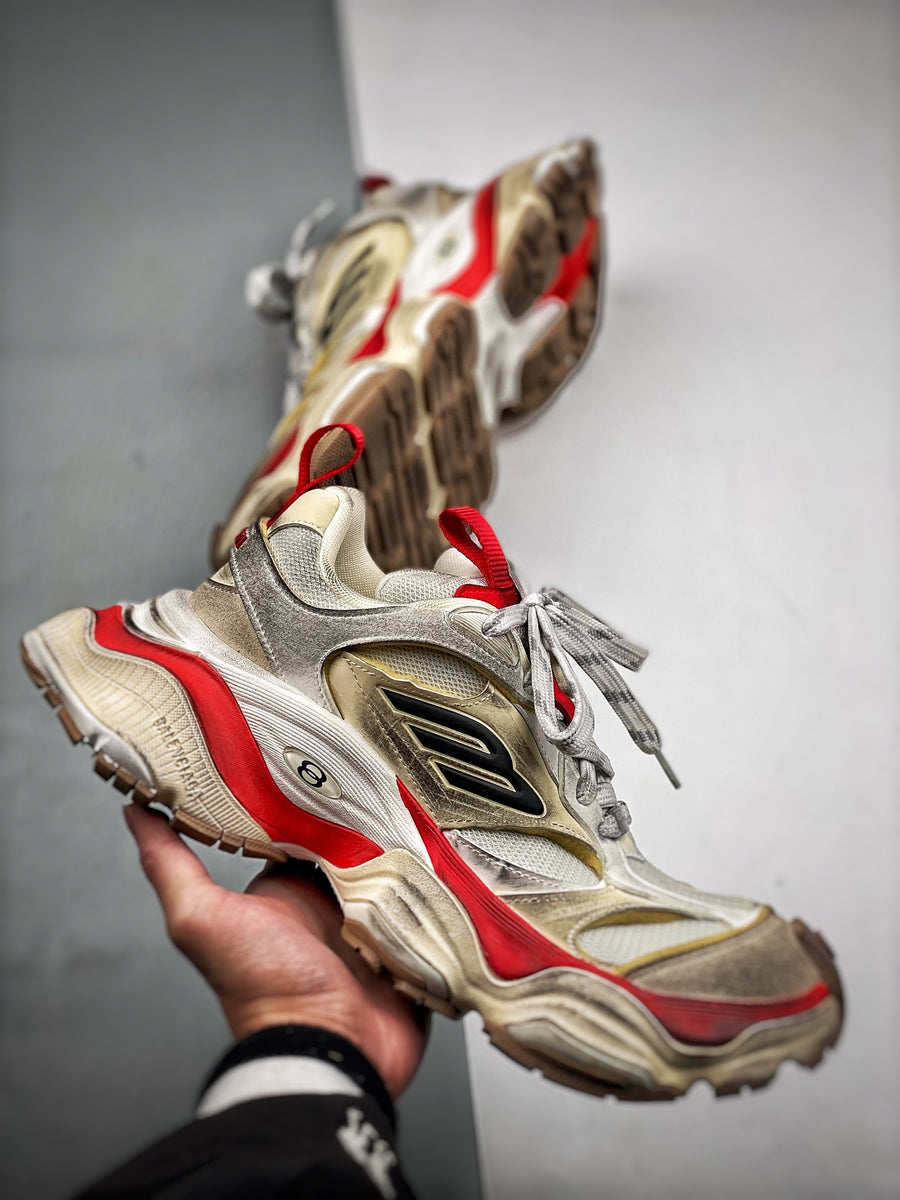 Sneakers Cargo 'Blanc Rouge'