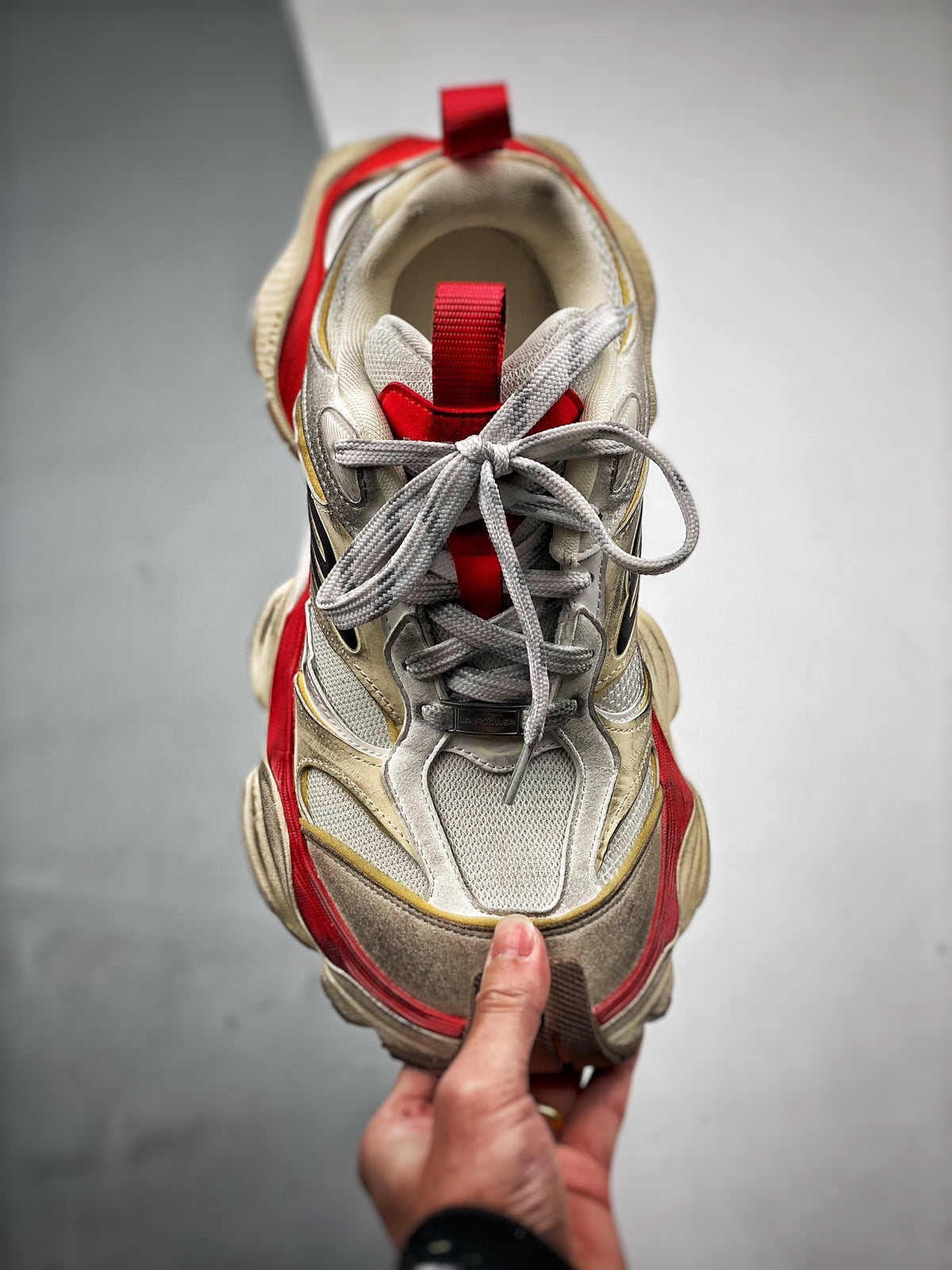 Sneakers Cargo 'Blanc Rouge'