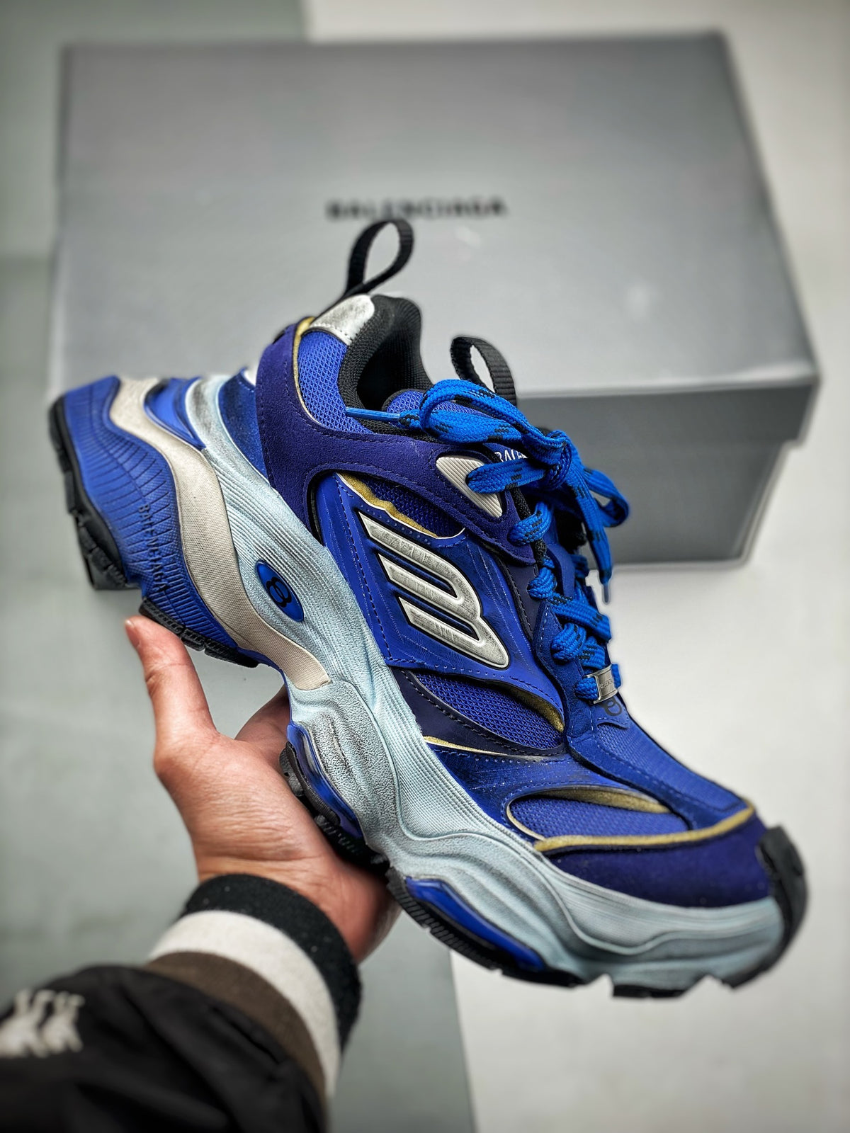 Sneakers Cargo 'Bleu Royal'