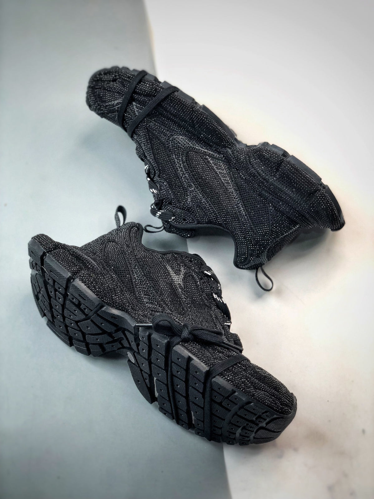 Sneakers 3XL Strass 'Noir'
