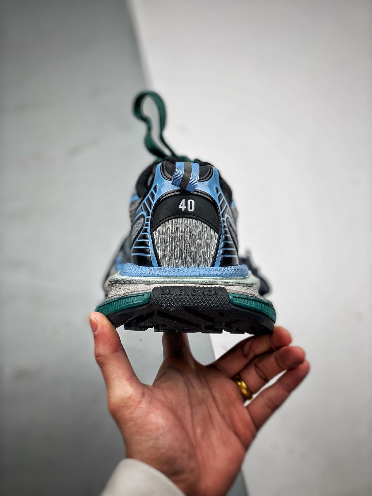 Sneakers 3XL 'Gris Bleu'