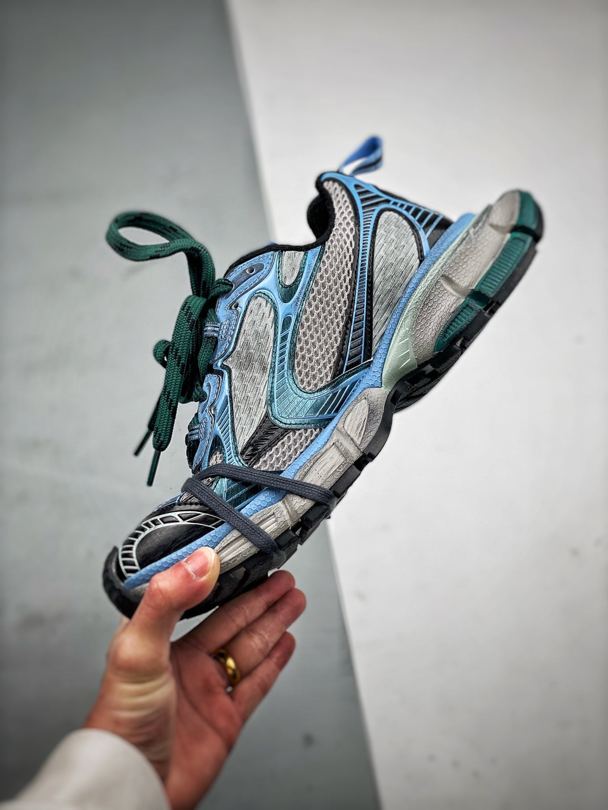 Sneakers 3XL 'Gris Bleu'