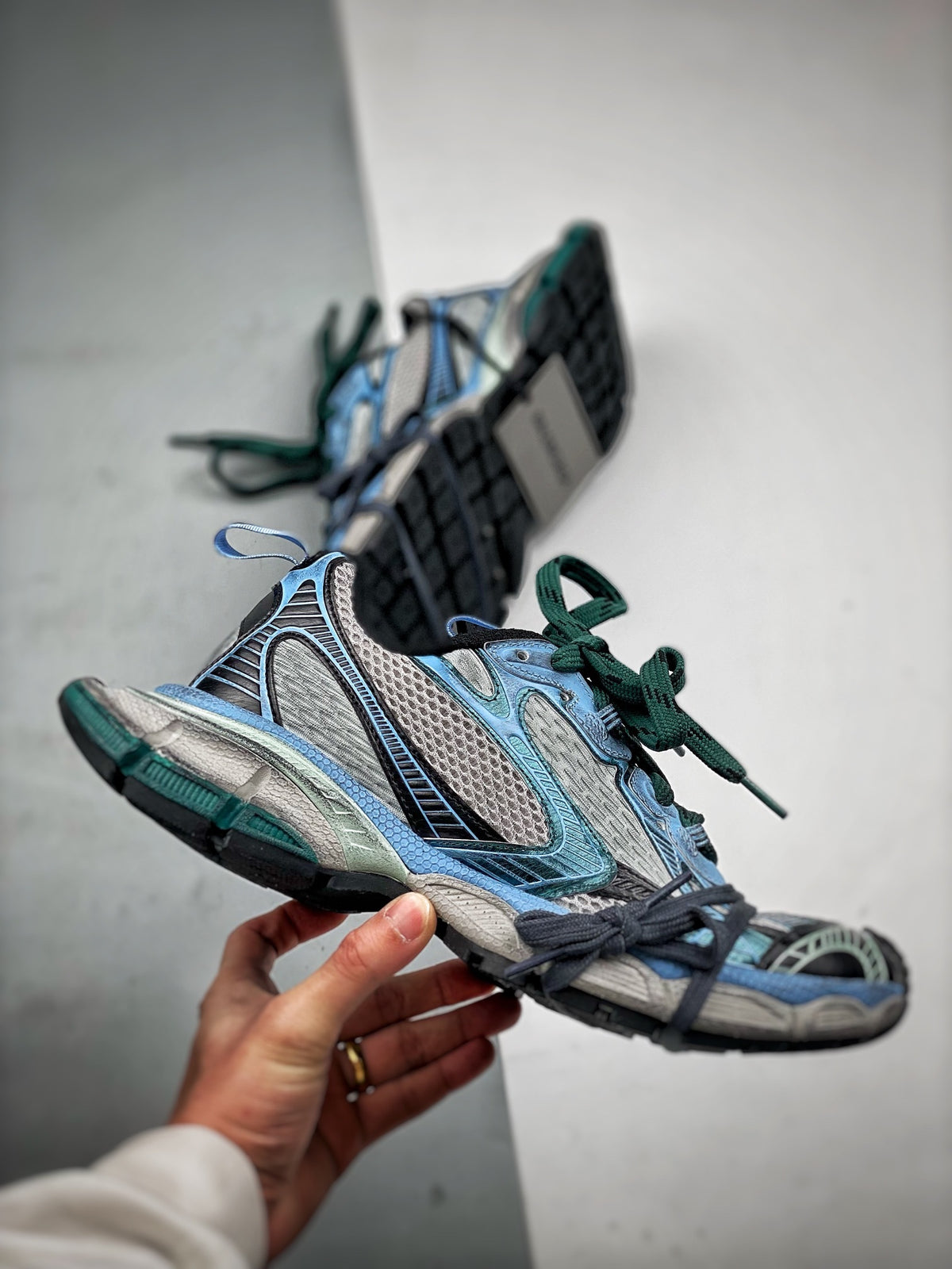Sneakers 3XL 'Gris Bleu'