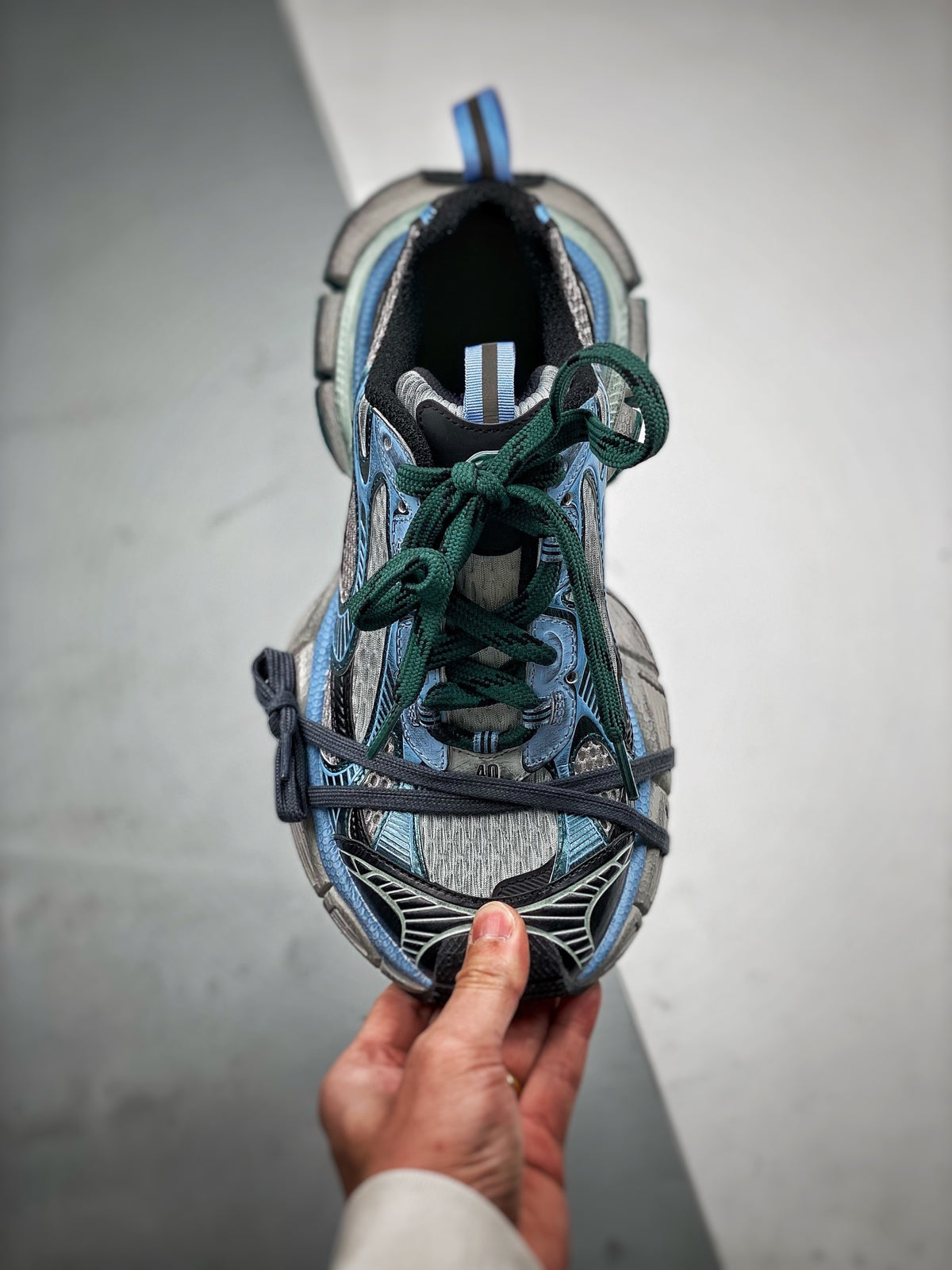 Sneakers 3XL 'Gris Bleu'
