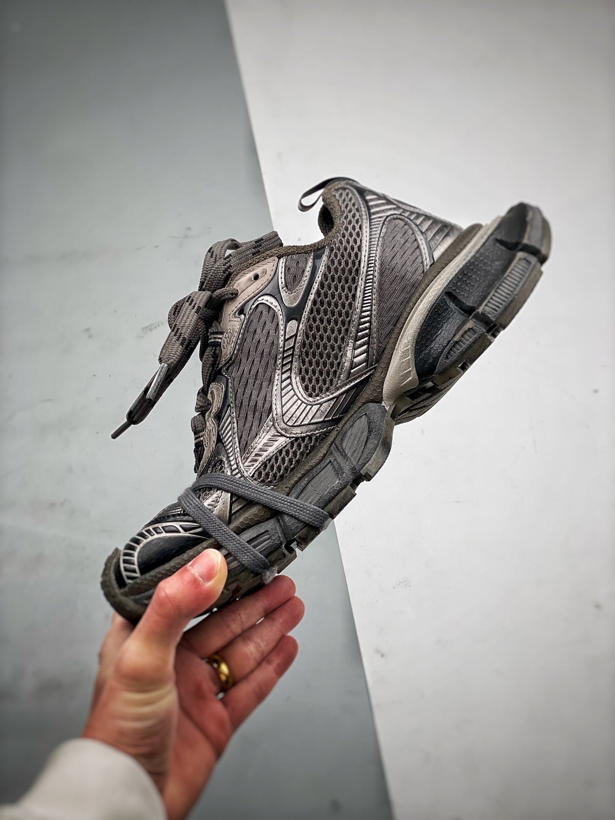 Sneakers 3XL 'Gris Foncé'