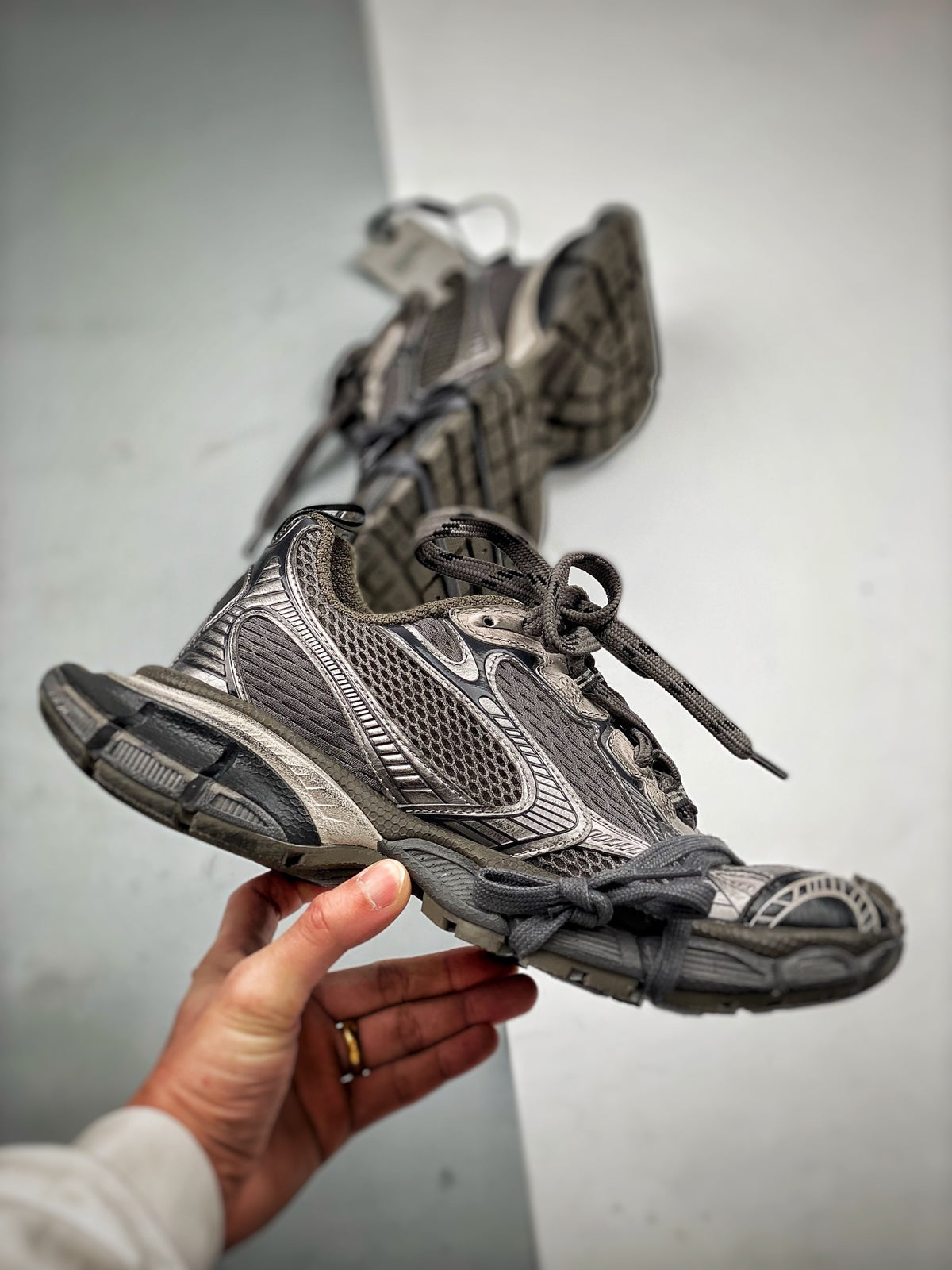 Sneakers 3XL 'Gris Foncé'