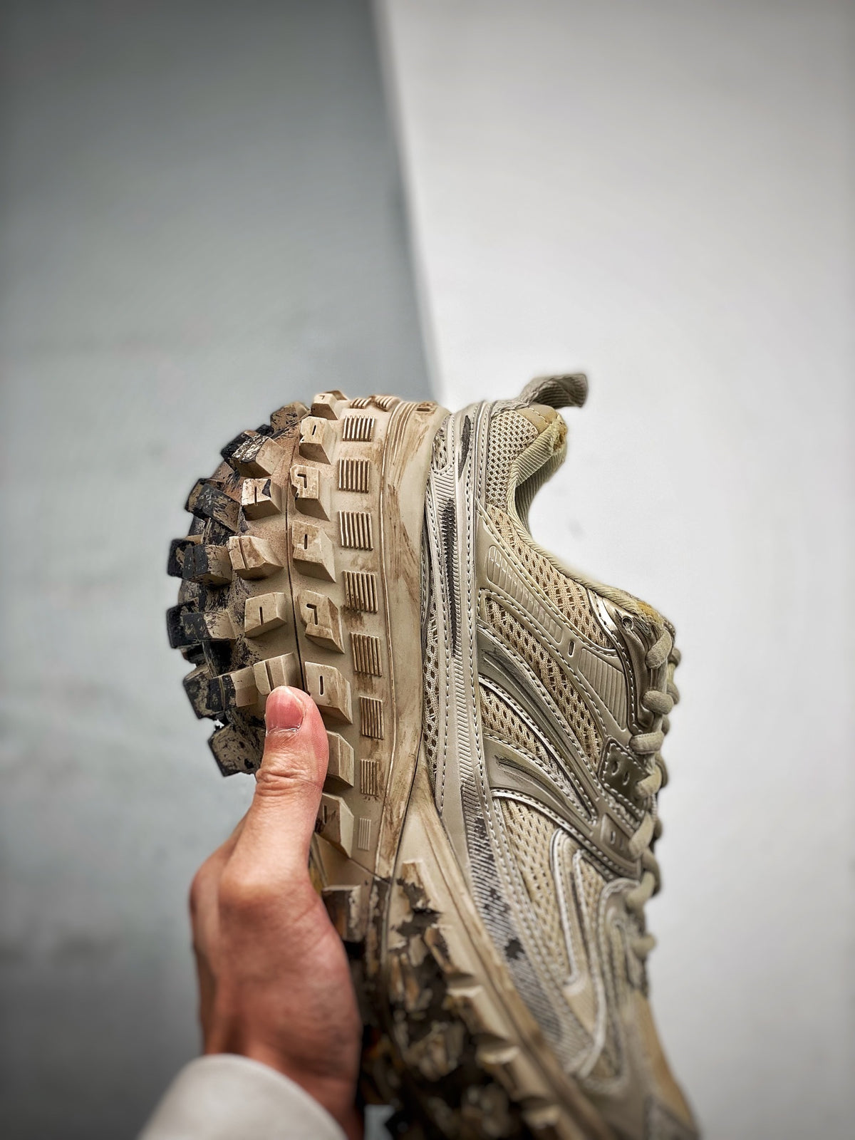 Sneakers Defender 'Beige Vieilli'
