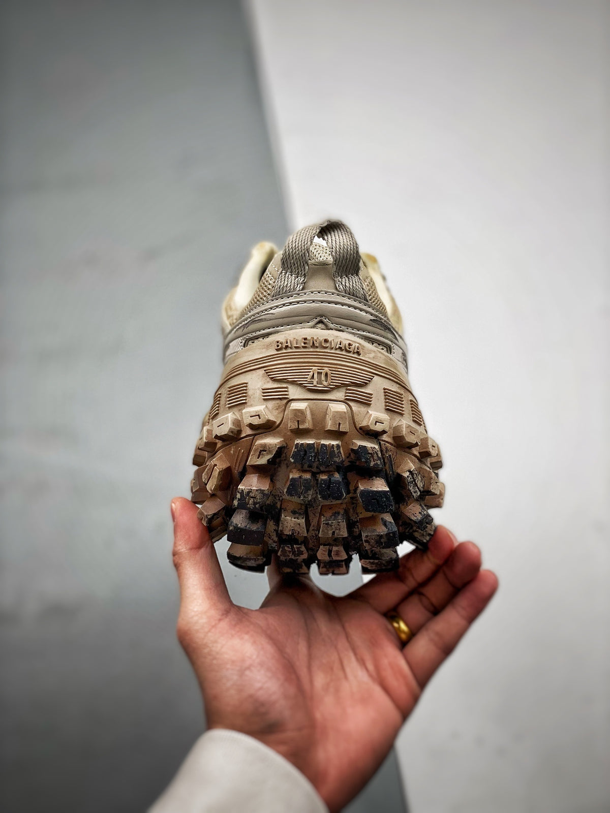 Sneakers Defender 'Beige Vieilli'