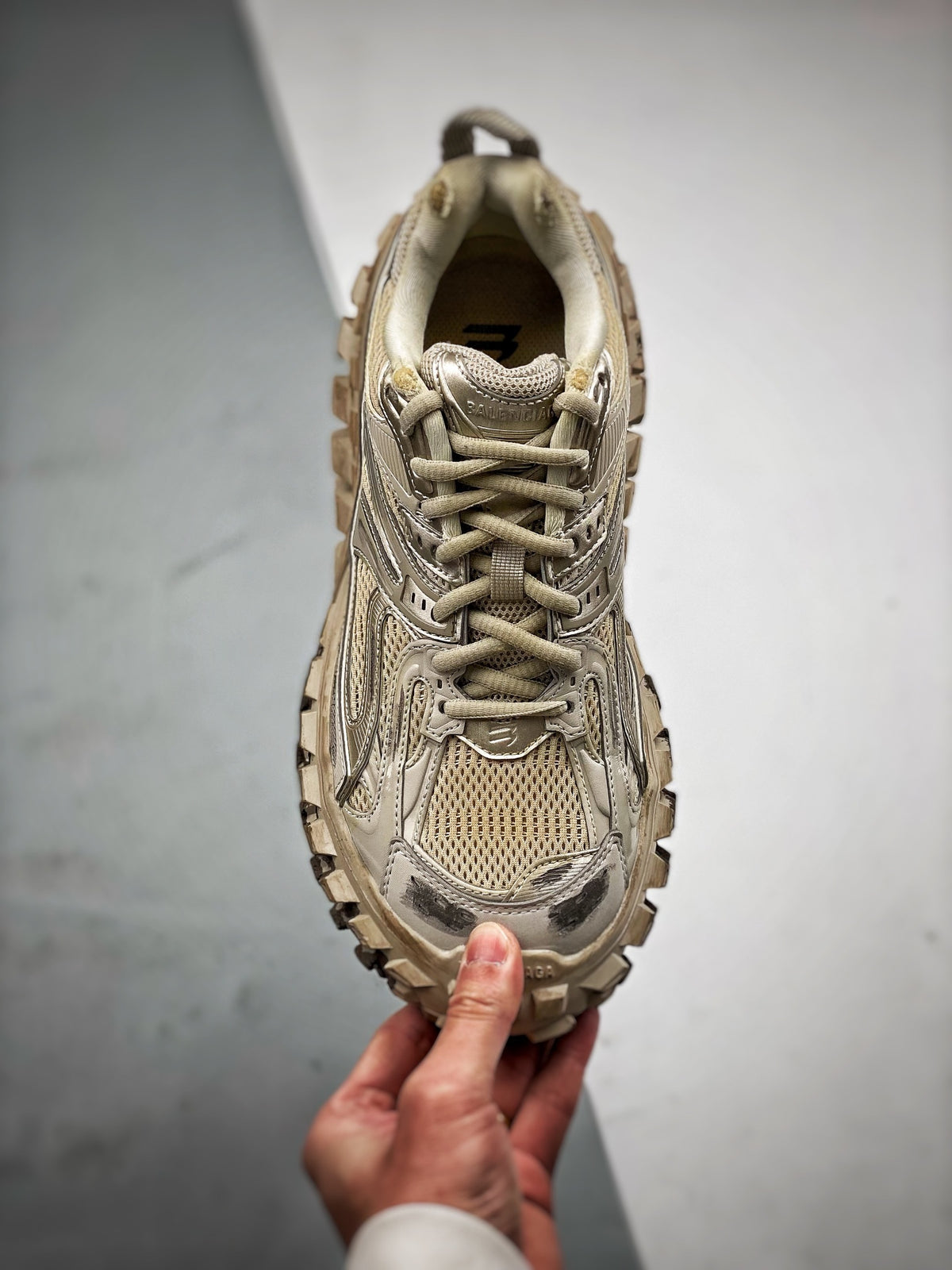 Sneakers Defender 'Beige Vieilli'