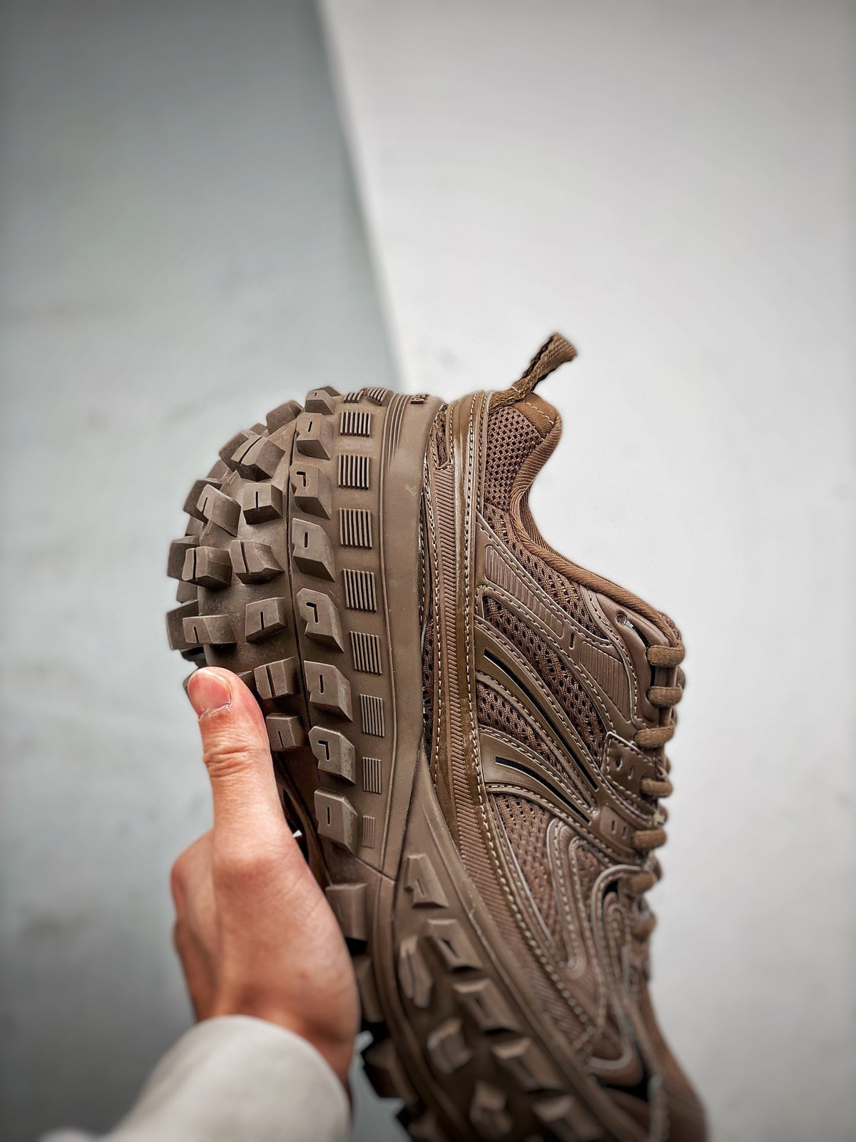 Sneakers Defender 'Marron'