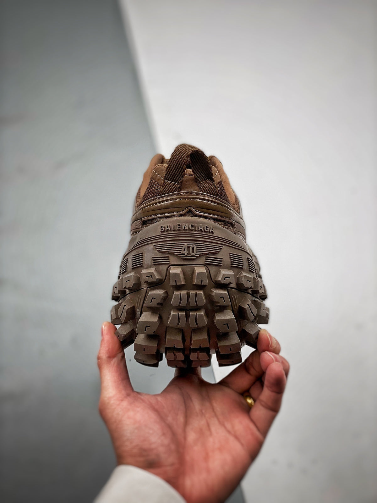 Sneakers Defender 'Marron'