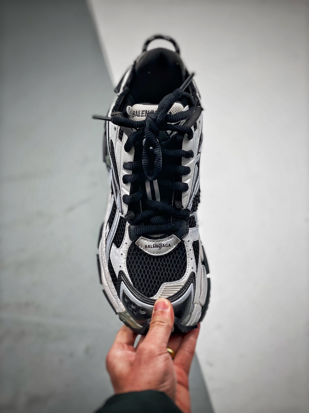 Sneakers Runner 'Noir Blanc'