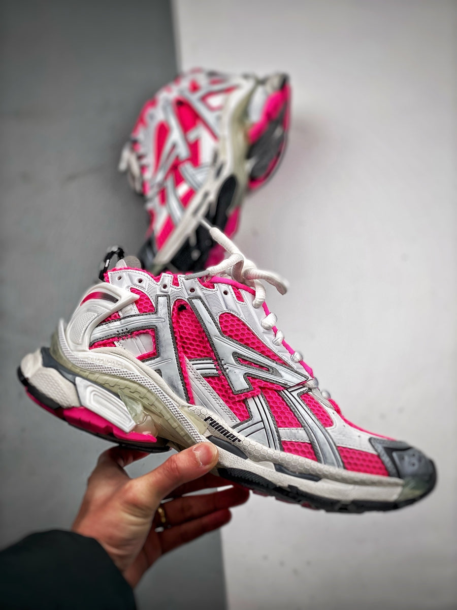 Sneakers Runner 'Blanc Rose Fuchsia'