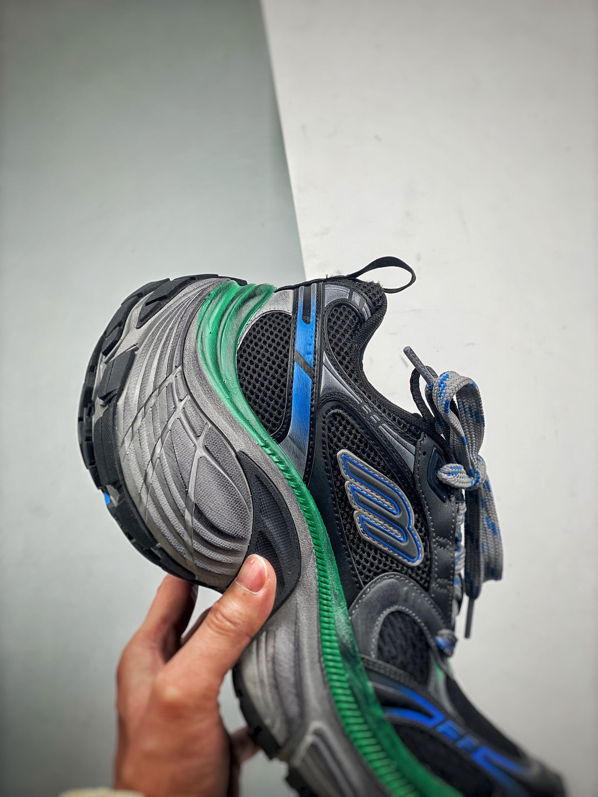 Sneakers 10XL 'Noir Vert Bleu'