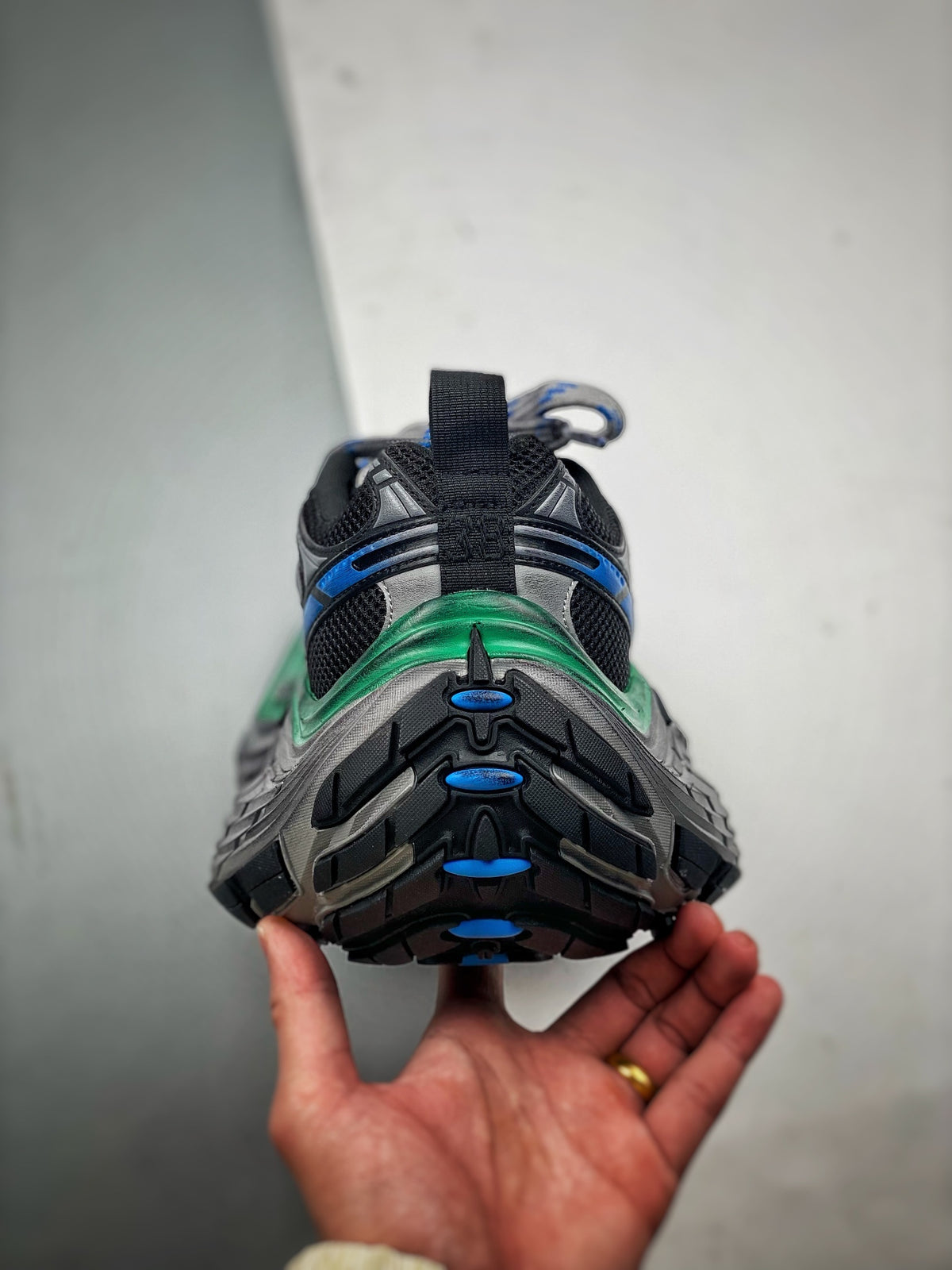 Sneakers 10XL 'Noir Vert Bleu'
