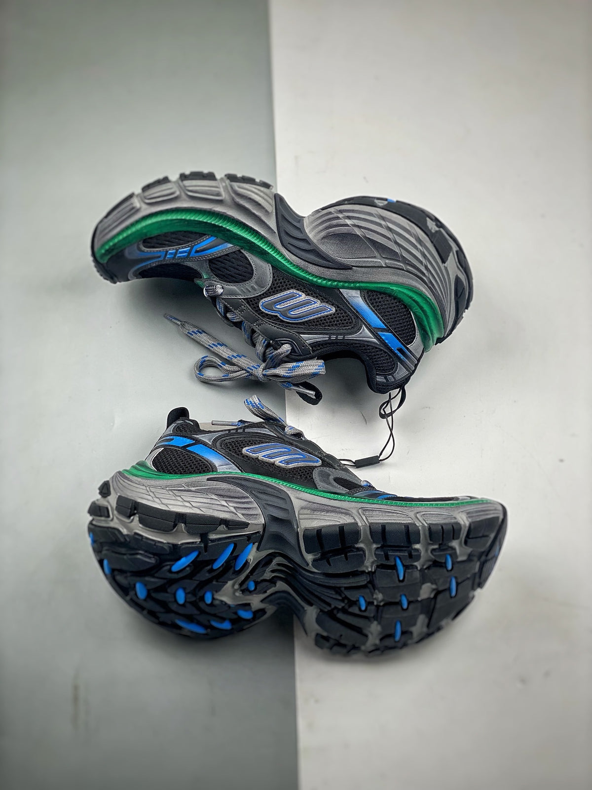 Sneakers 10XL 'Noir Vert Bleu'