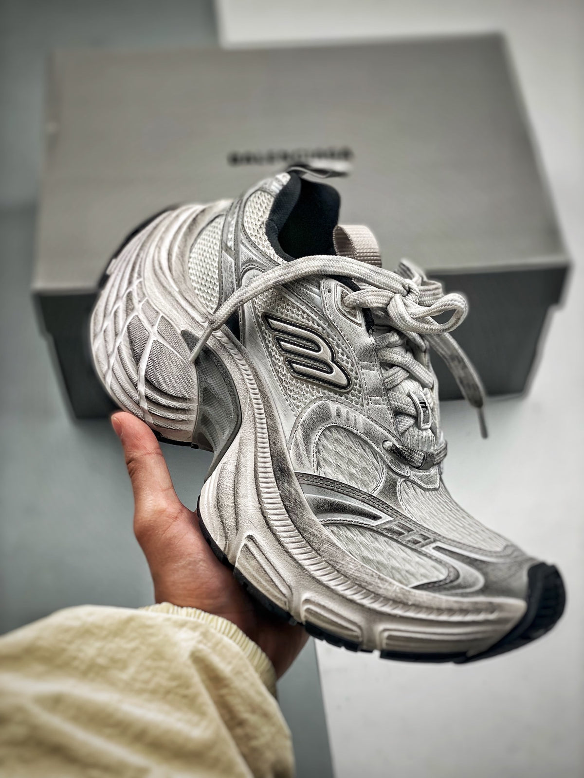 Sneakers 10XL 'Blanc Noir'