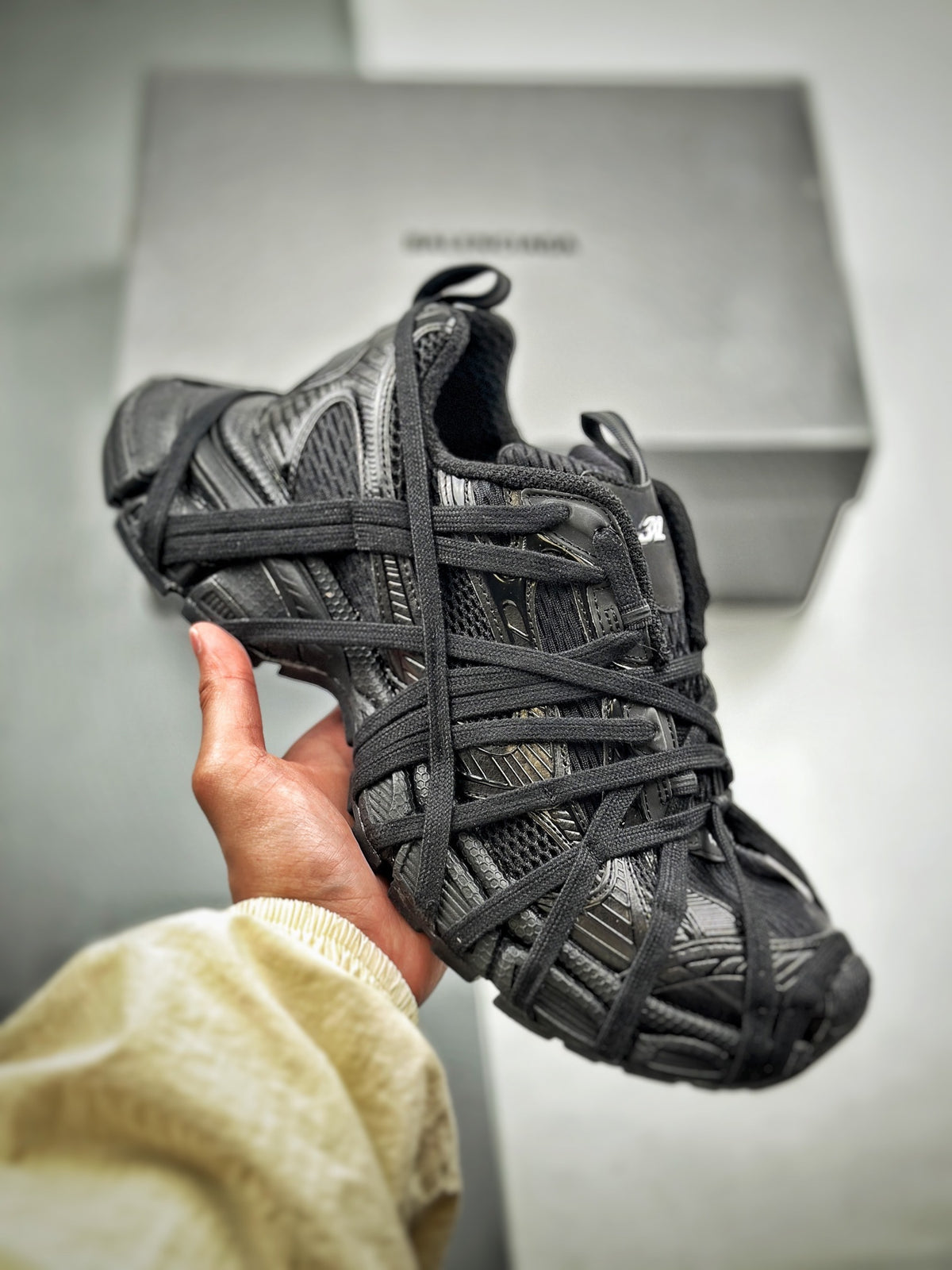 Sneakers 3XL Extreme Lace 'Noir'