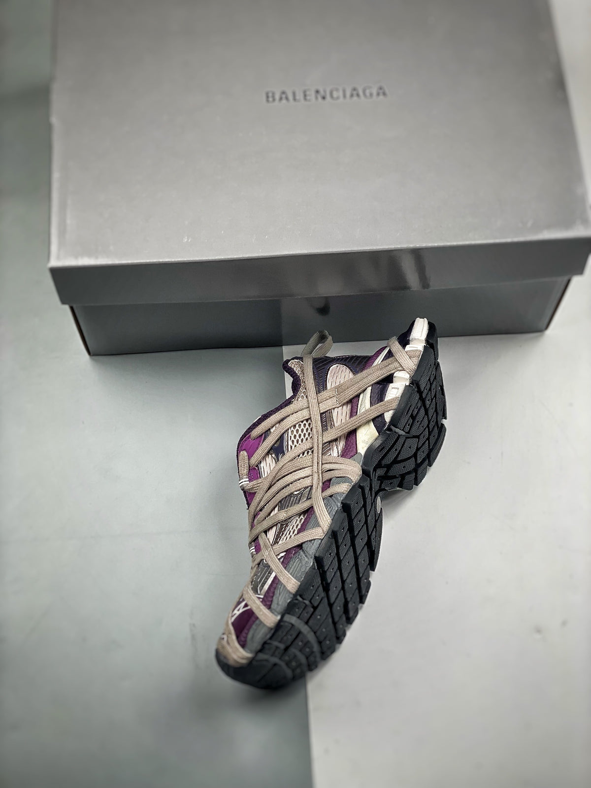 Sneakers 3XL Extreme Lace 'Gris Délavé'