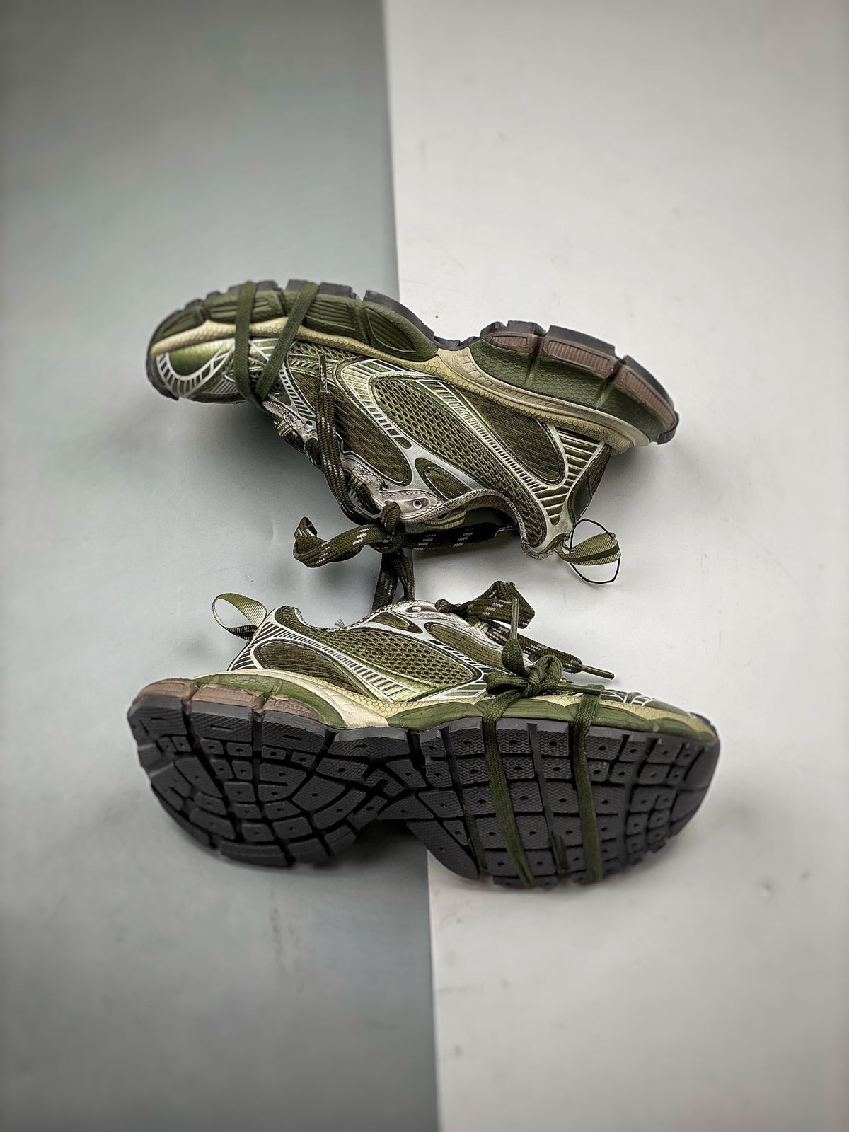 Sneakers 3XL 'Vert Kaki'