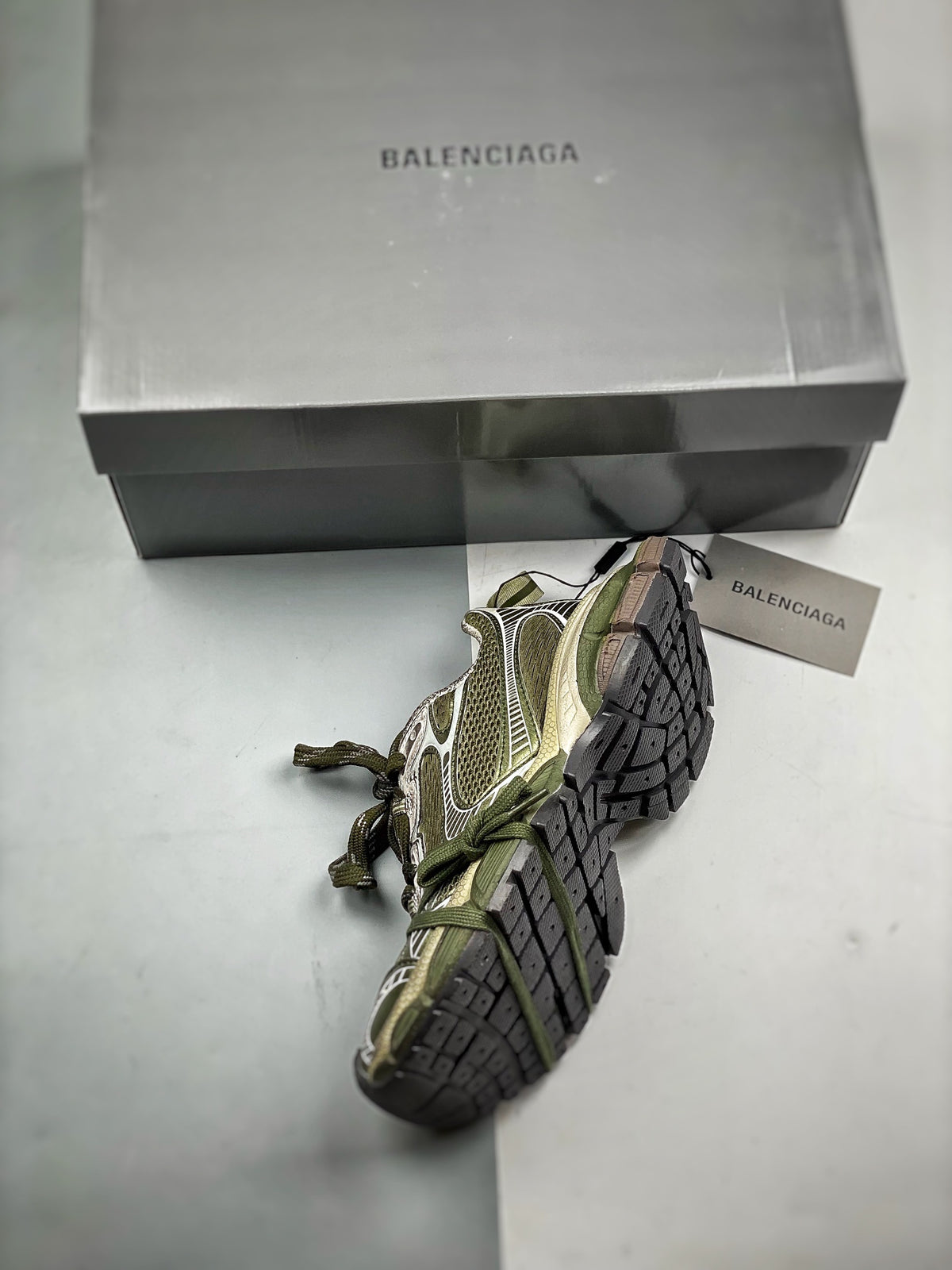 Sneakers 3XL 'Vert Kaki'