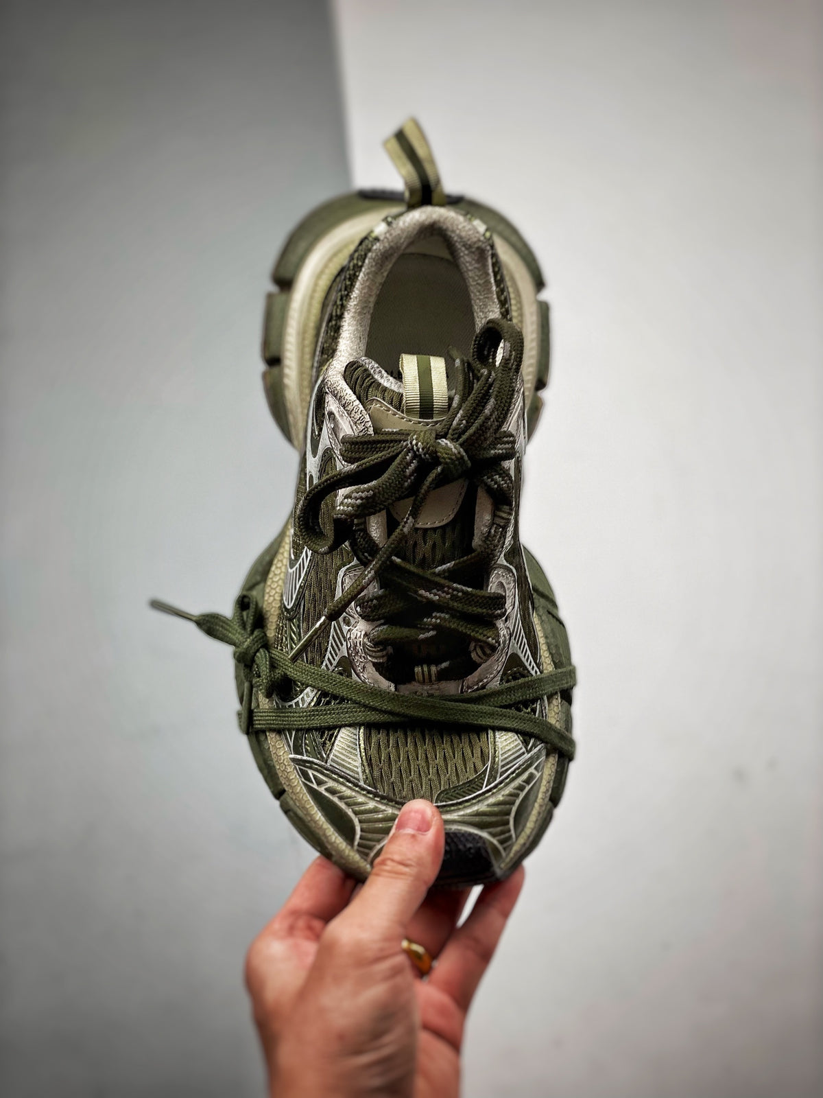 Sneakers 3XL 'Vert Kaki'