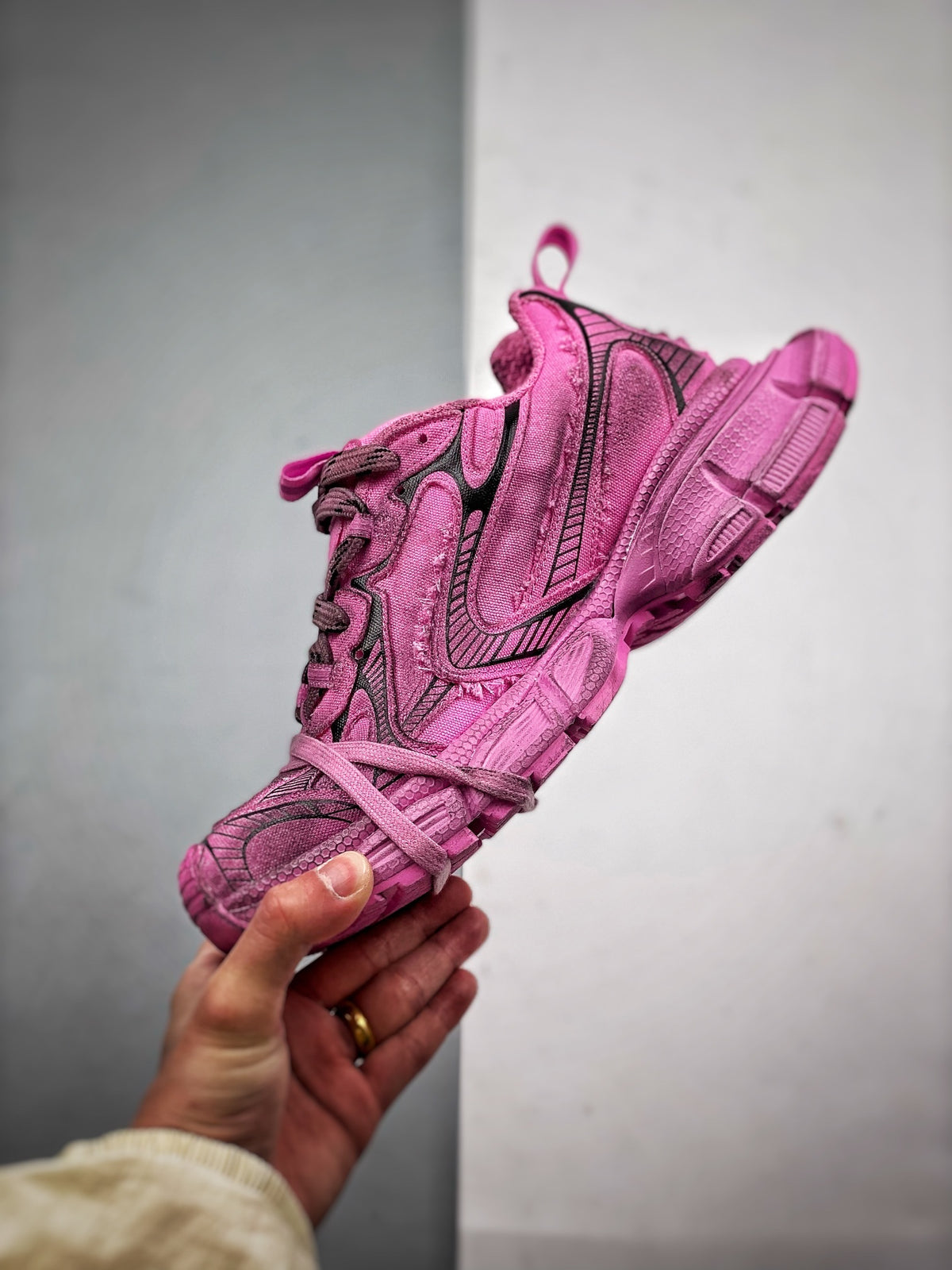 Sneakers 3XL Canvas 'Rose Fuchsia'