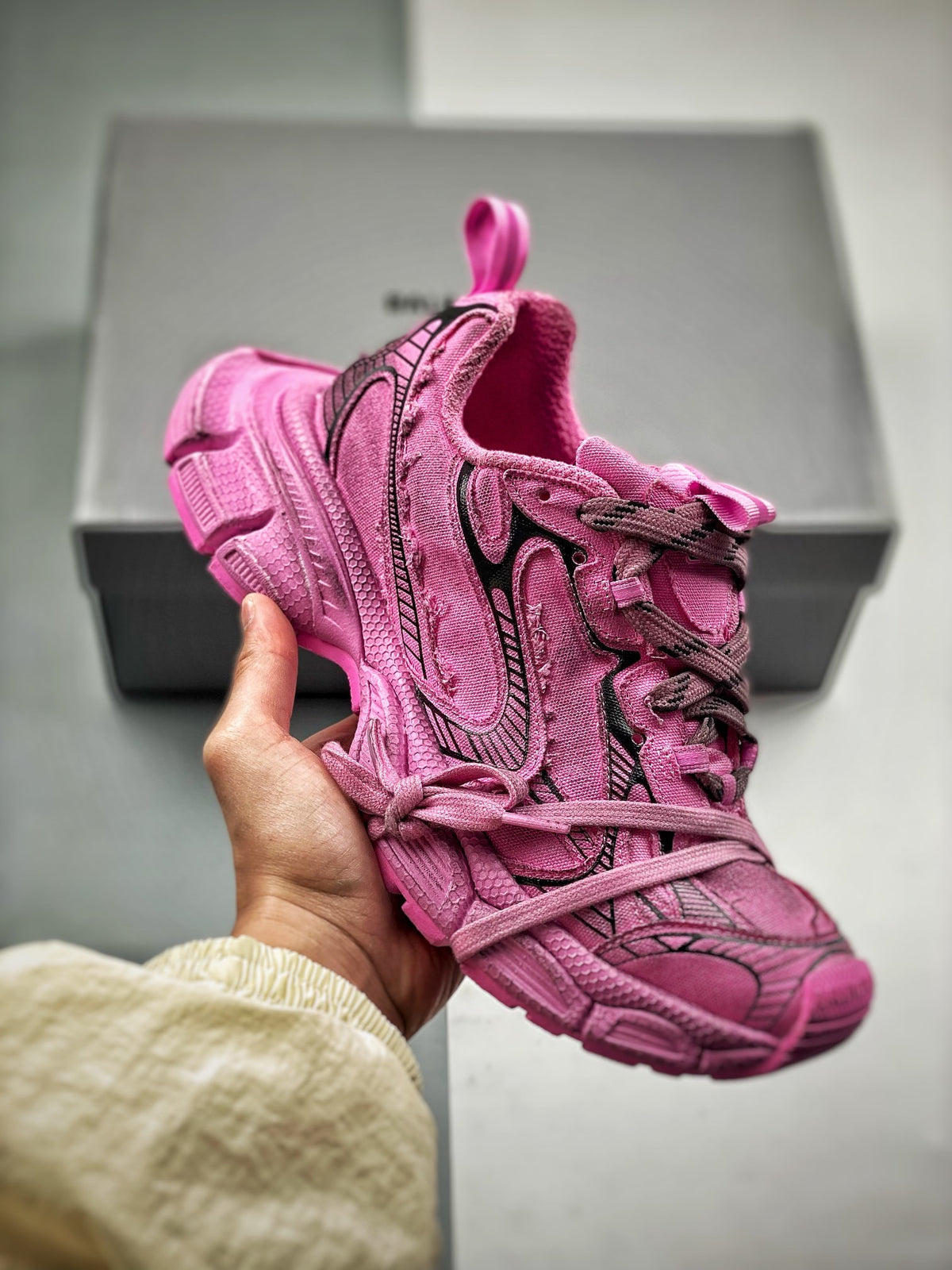 Sneakers 3XL Canvas 'Rose Fuchsia'