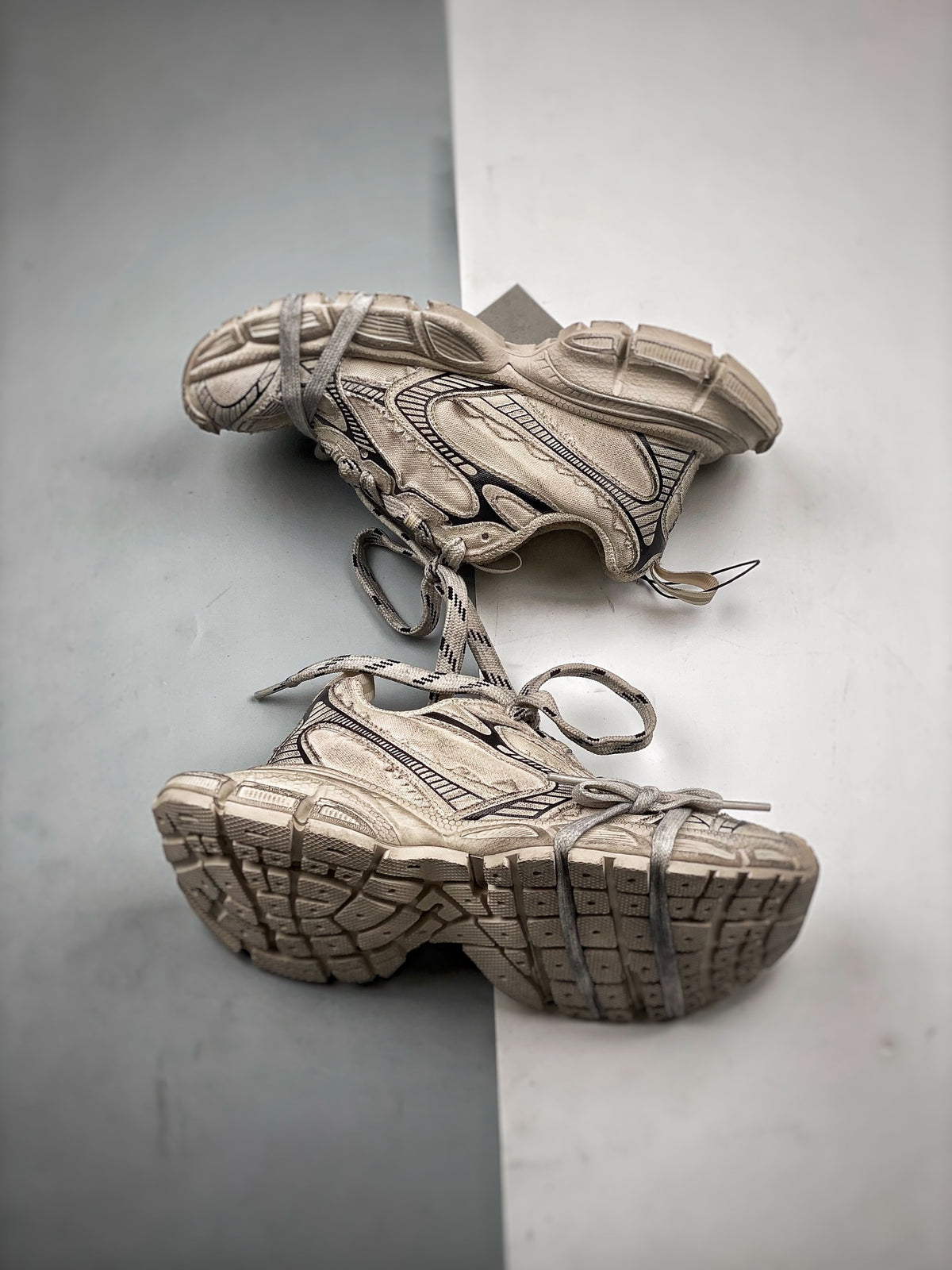 Sneakers 3XL Canvas 'Beige Vieilli'