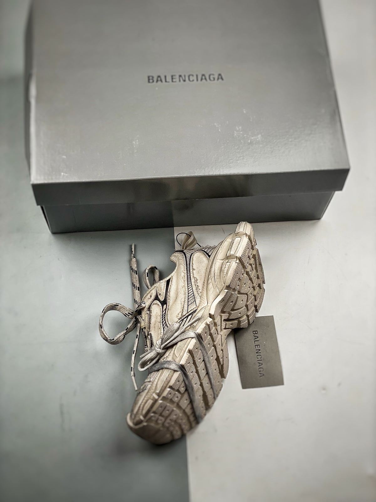 Sneakers 3XL Canvas 'Beige Vieilli'