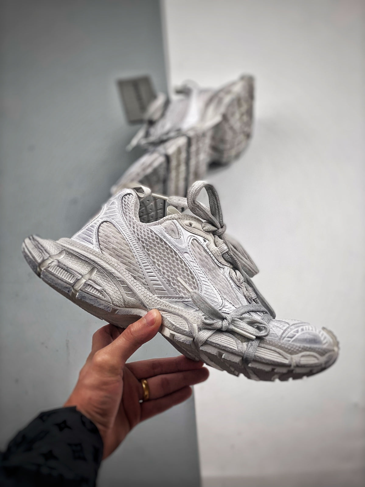 Sneakers 3XL 'Blanc Gris Clair'