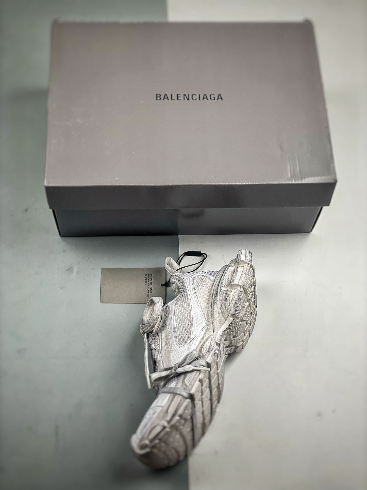 Sneakers 3XL 'Blanc Gris Clair'