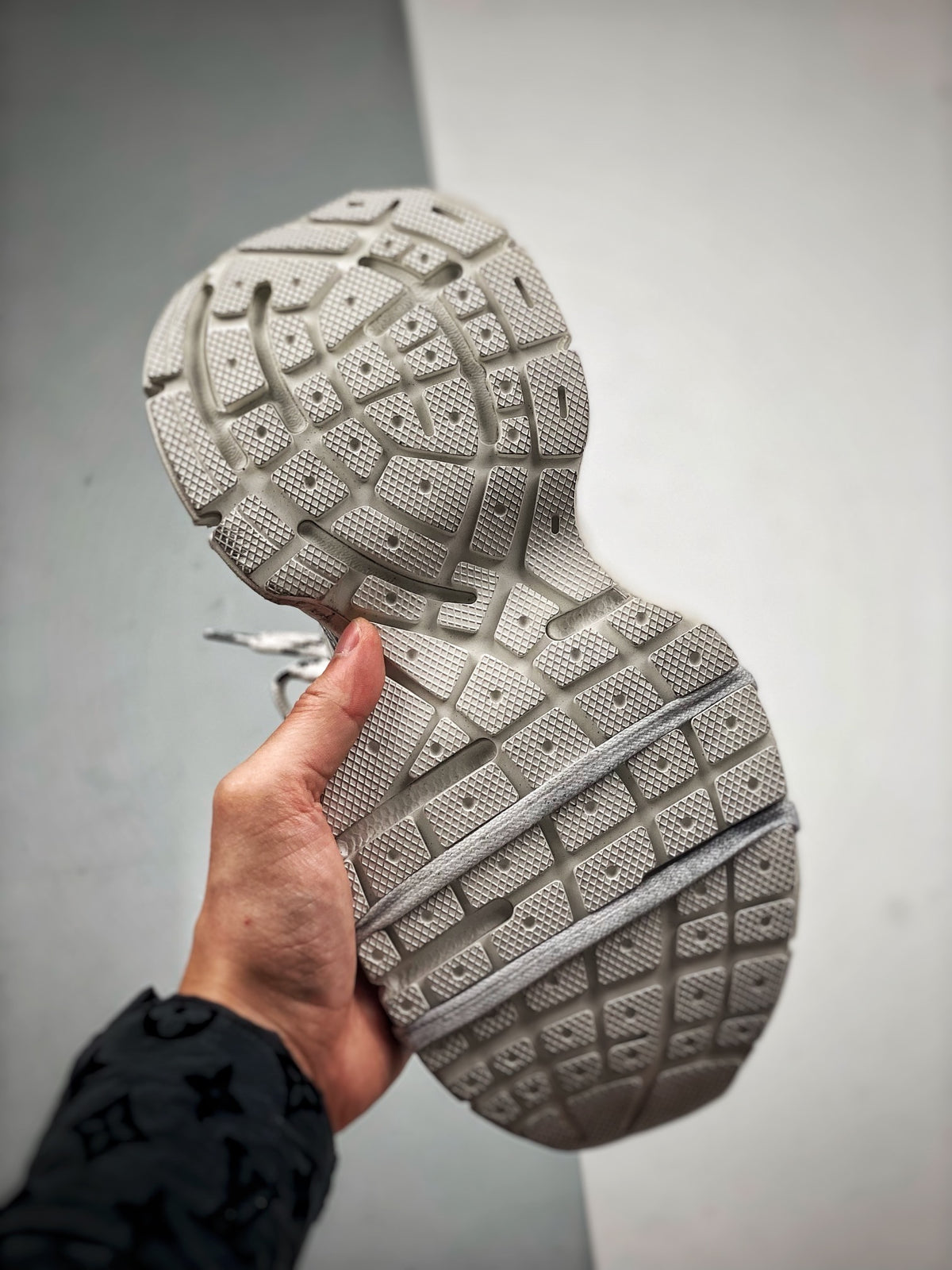 Sneakers 3XL Mesh 'Blanc Gris'