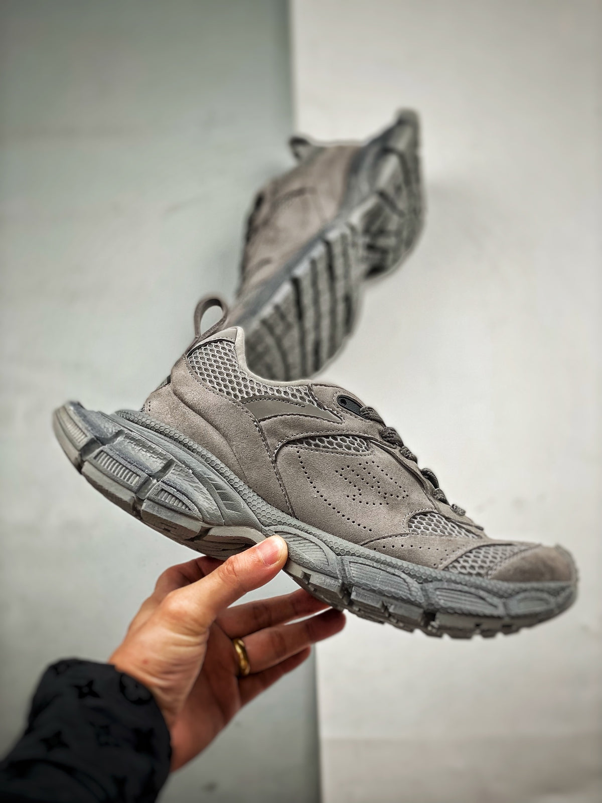 Sneakers 3XL 'Gris Clair'