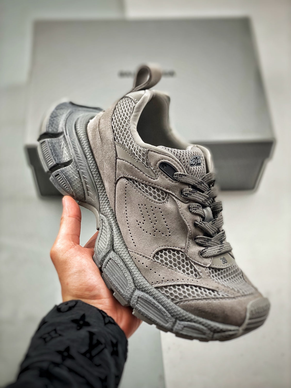 Sneakers 3XL 'Gris Clair'