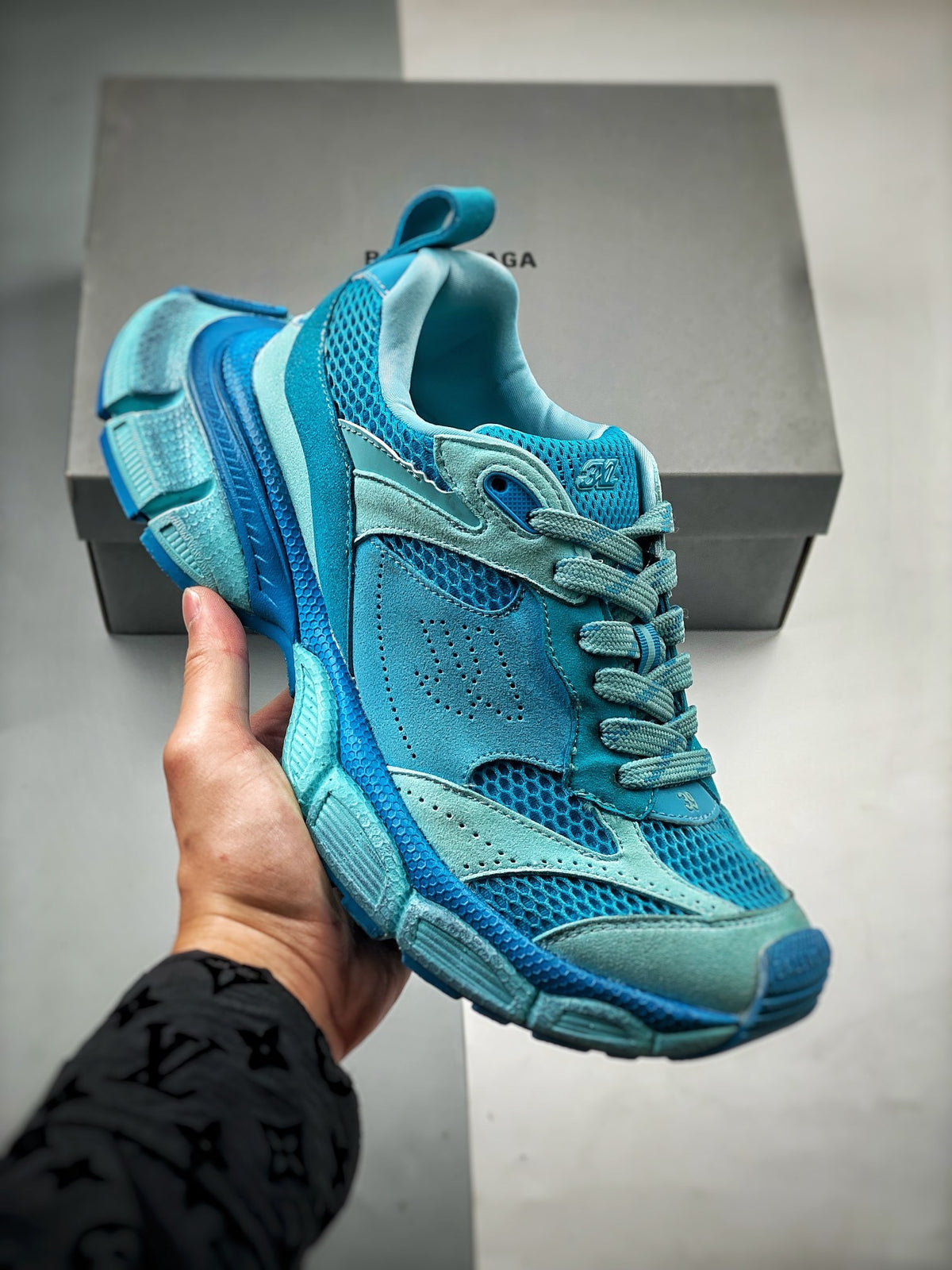 Sneakers 3XL 'Bleu Turquoise'