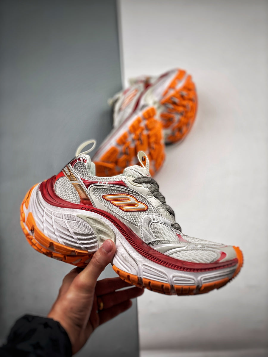 Sneakers 10XL 'Blanc Rouge Orange'