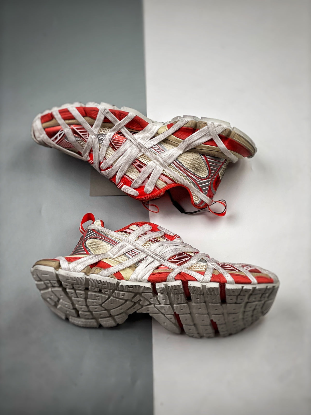 Sneakers 3XL 'Blanc Rouge'