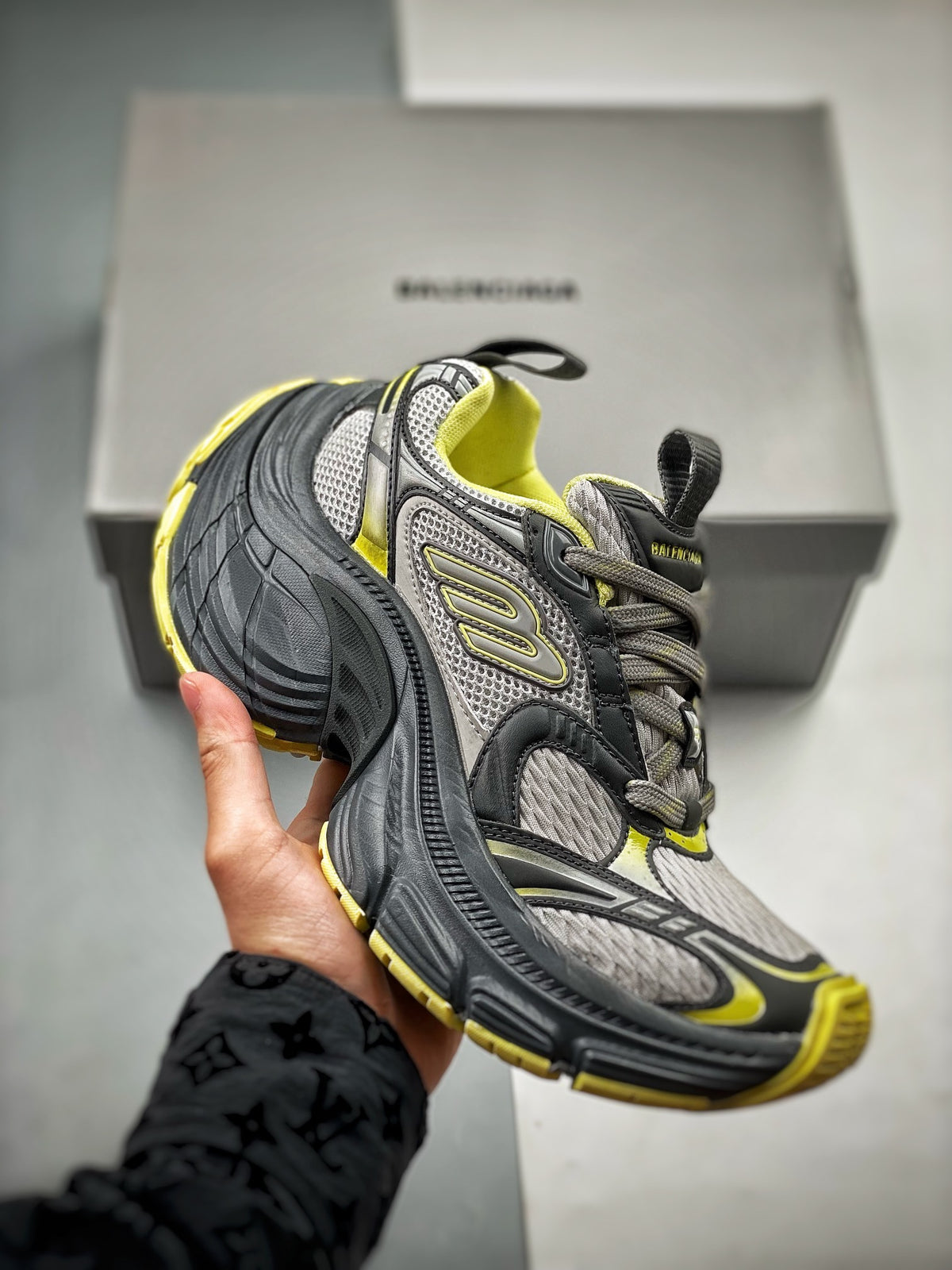 Sneakers 10XL 'Gris Jaune'