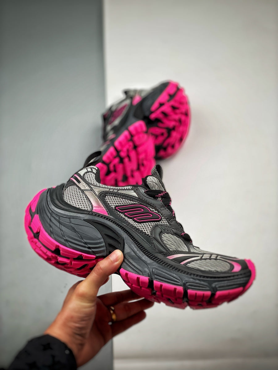 Sneakers 10XL 'Gris Rose Fuchsia'