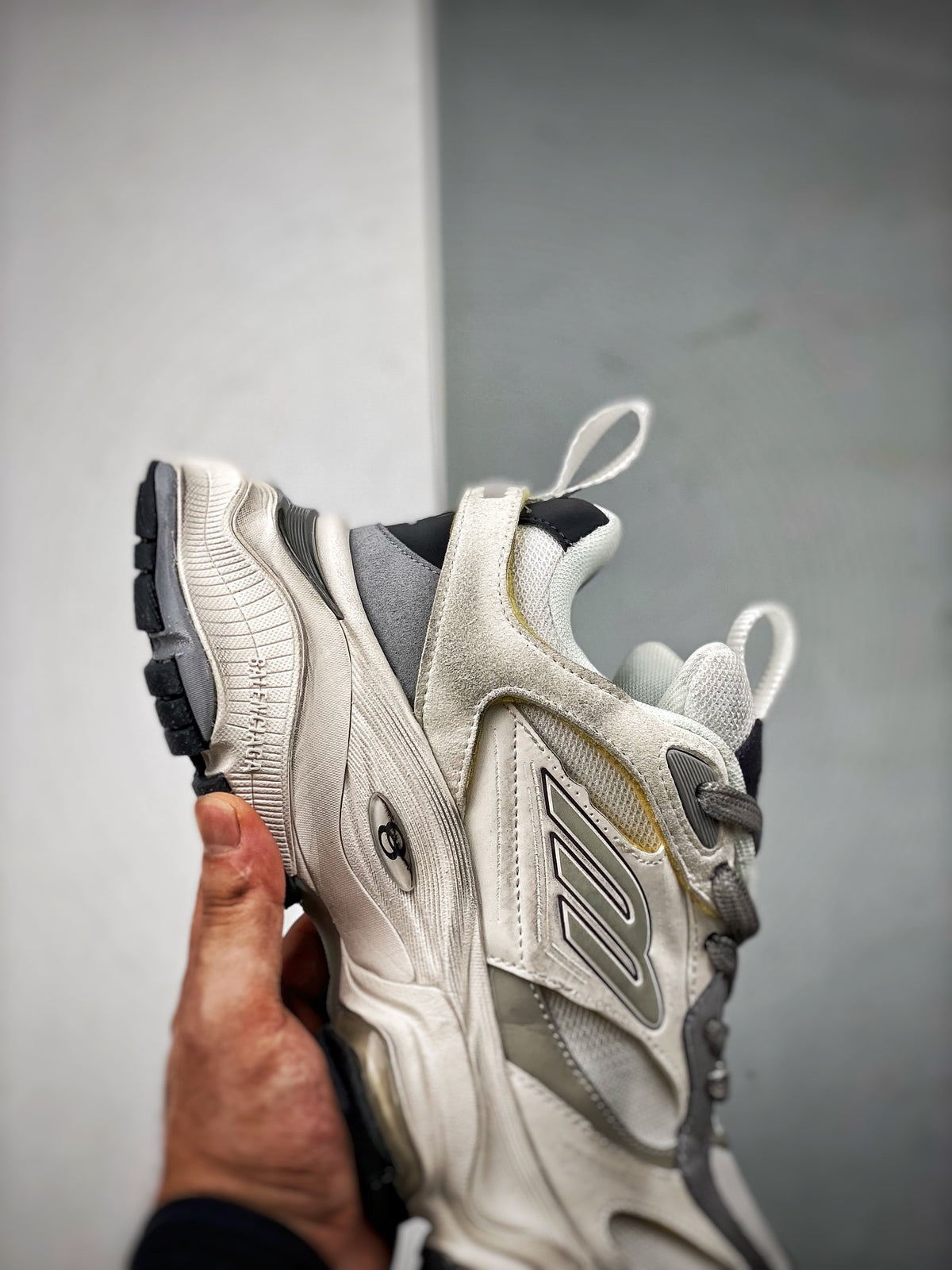 Sneakers Cargo 'Blanc Gris'