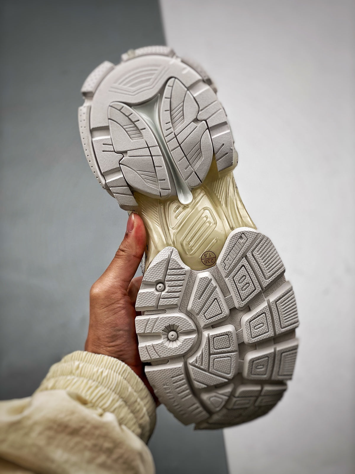Sneakers Runner 'Blanc Cassé'