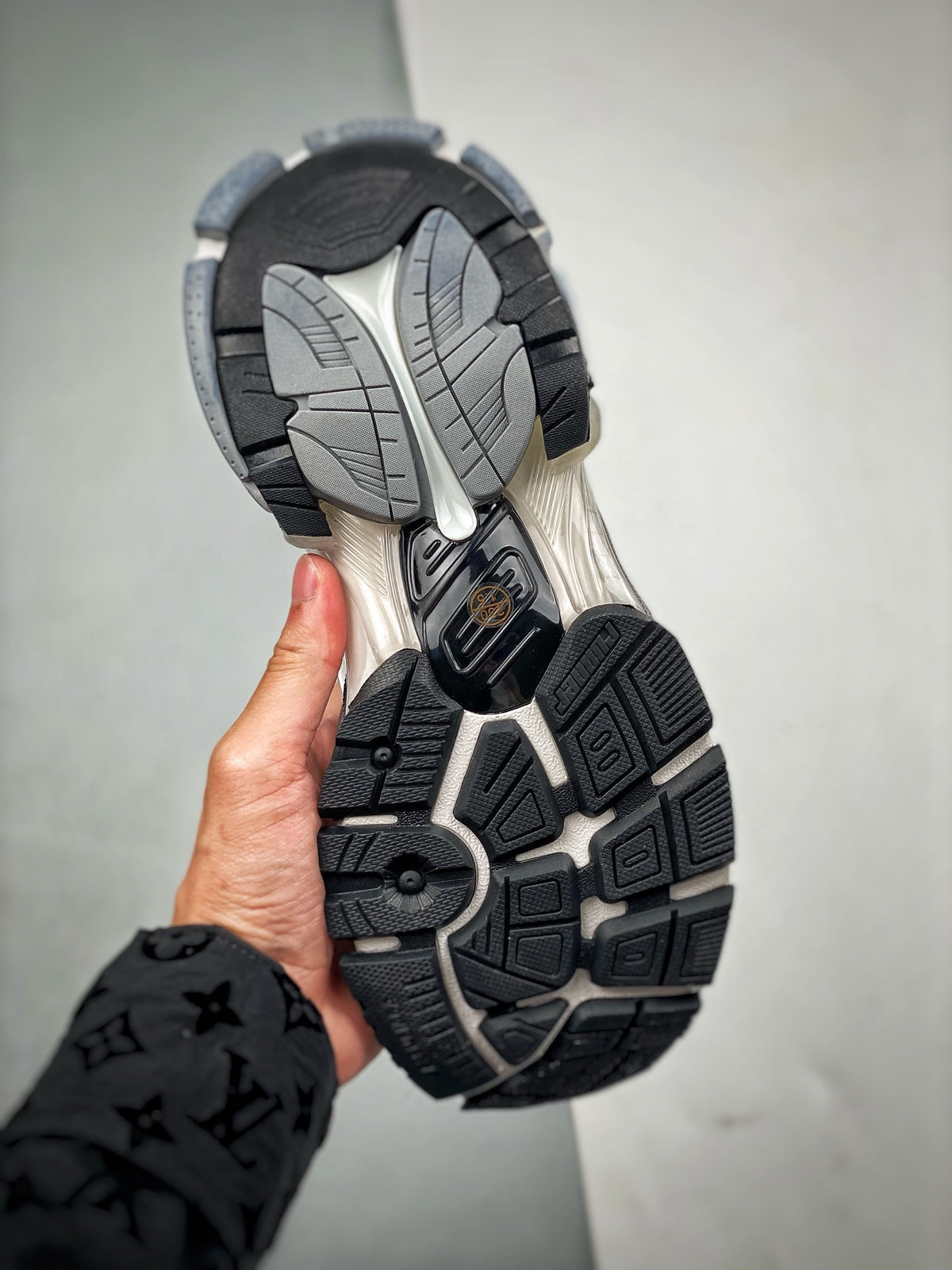 Sneakers Runner 7.5 'Argent Noir'