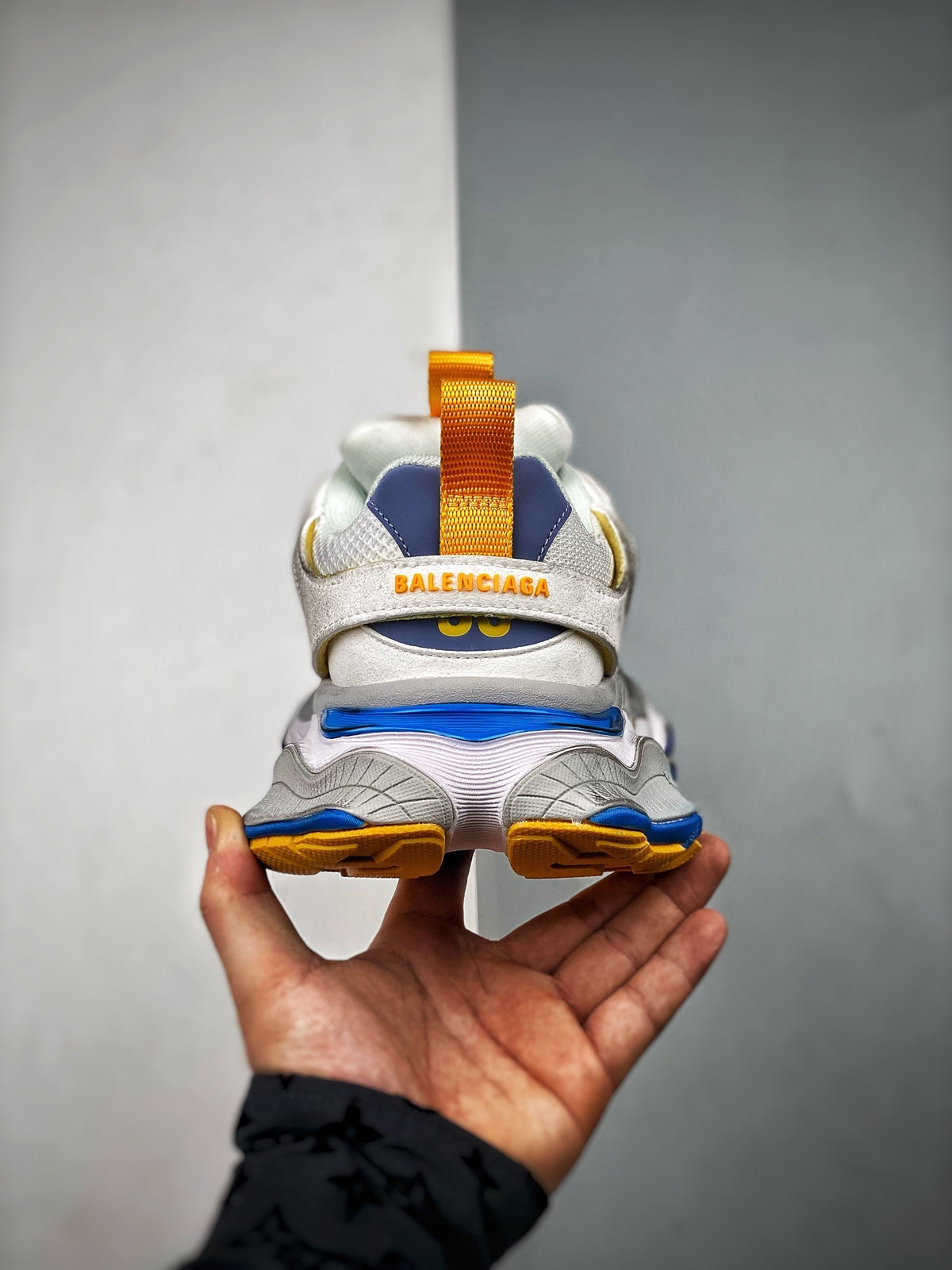 Sneakers Cargo 'Blanc Jaune Bleu'