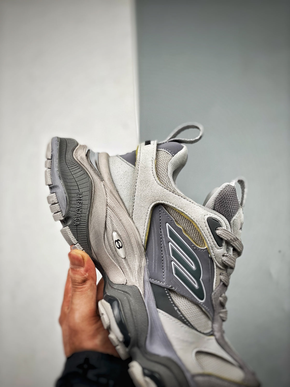 Sneakers Cargo 'Gris Argent'