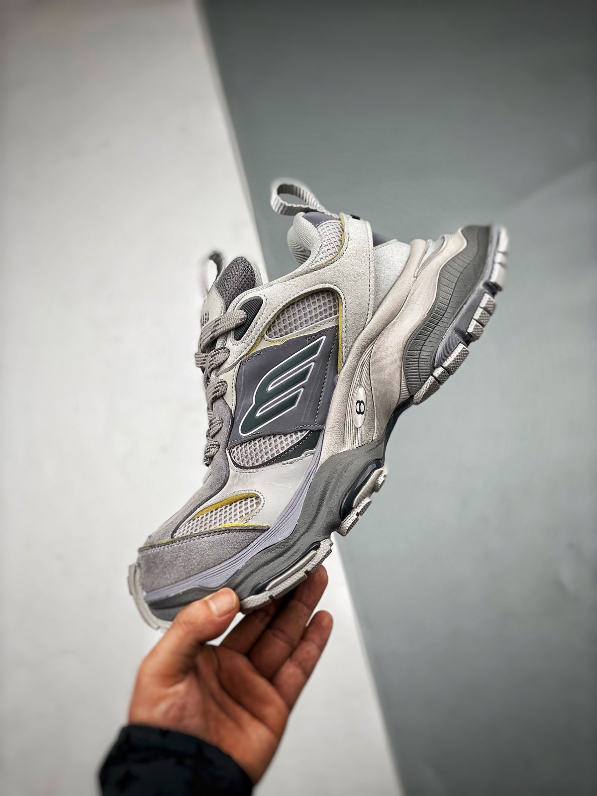 Sneakers Cargo 'Gris Argent'