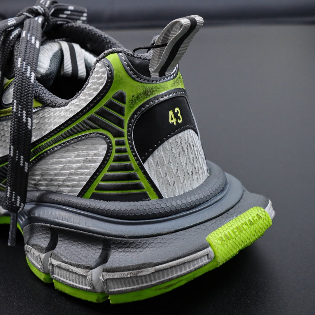 Sneakers 3XL 'Gris Vert Fluo'