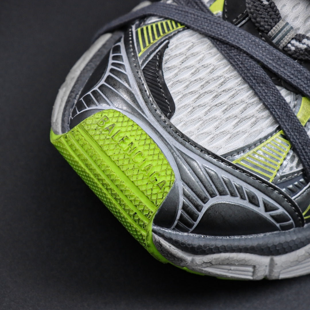 Sneakers 3XL 'Gris Vert Fluo'