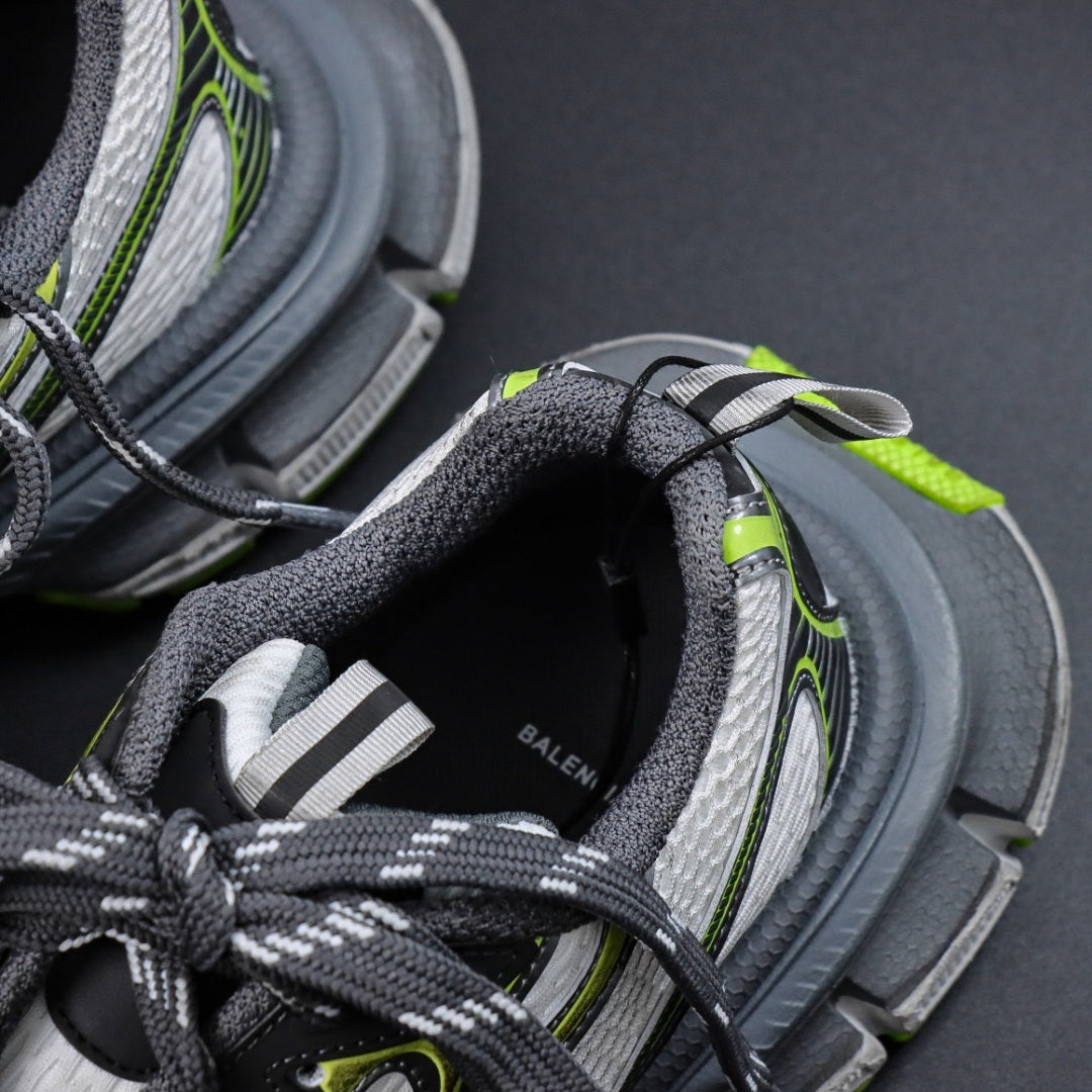 Sneakers 3XL 'Gris Vert Fluo'