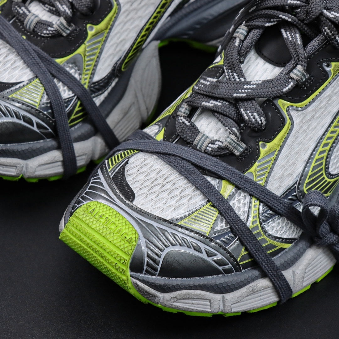 Sneakers 3XL 'Gris Vert Fluo'